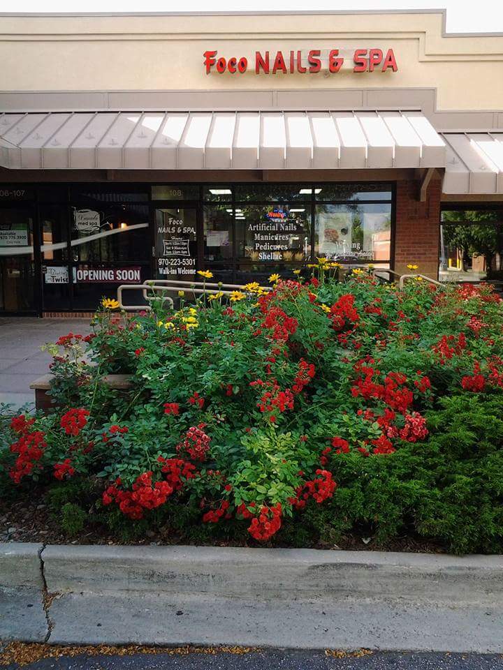 Foco Nails & Spa nail work in Fort Collins, Colorado